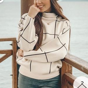 Chicwish Grid Sweater